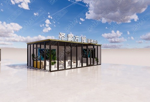 棗莊圣蒙左岸臨售展廳