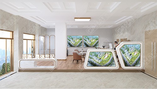 棗莊潤地·奧體世紀(jì)城市展廳包裝